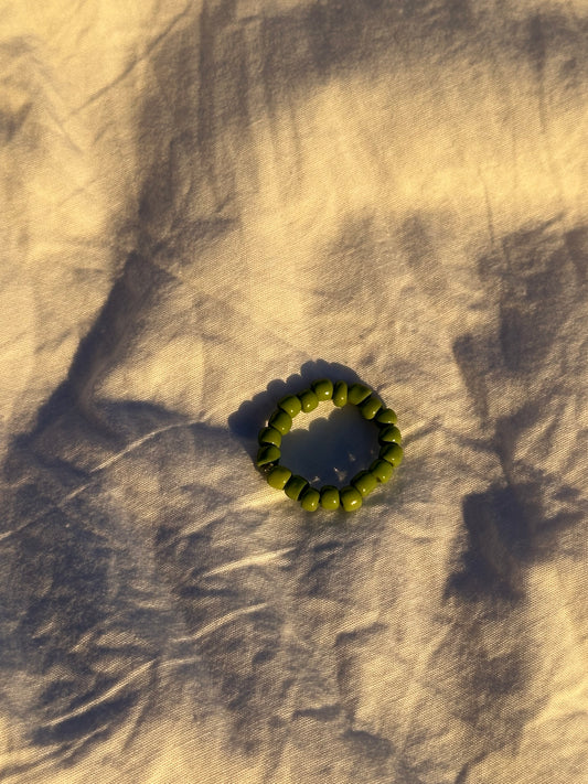 GREEN Stack Ring