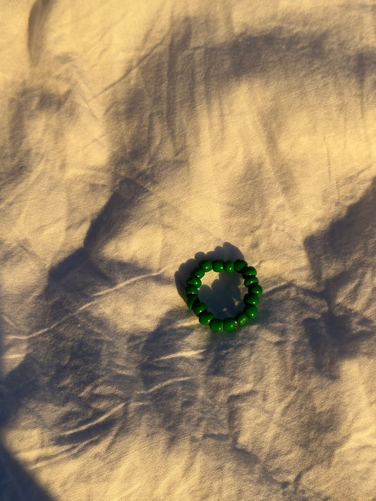 DEEP GREEN Stack Ring